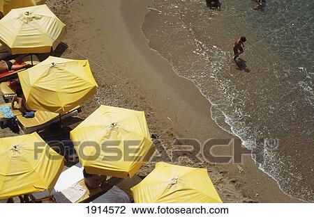 Stock Image - Property Release Not Required; Antalaya Beach, Turkey. Fotosearch