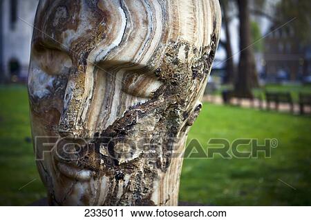 Stock Image - Public Art At Berkeley Square; London, England, Uk. Fotosearch