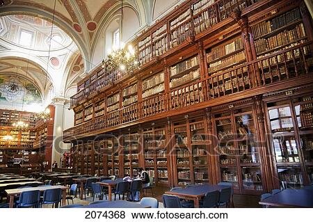 Public Library Located In The Former Church Of The Fellowship Of Jesus, Morelia, Michoac View Large Photo Image Stock Photo - Public Library Located In The Former Church Of The Fellowship Of Jesus, Morelia, Michoac. Fotosearch