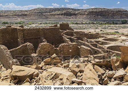 Pueblo Bonito, Chaco Culture National Historical Park, Chaco Canyon; New Mexico, United States of America View Large Photo Image Stock Photo - Pueblo Bonito, Chaco Culture National Historical Park, Chaco Canyon; New Mexico, United States of America. Fotosearch