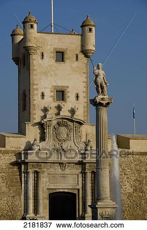 Puertas De Tierra, Cadiz, Andalucia, Spain View Large Photo Image Stock Photo - Puertas De Tierra, Cadiz, Andalucia, Spain. Fotosearch