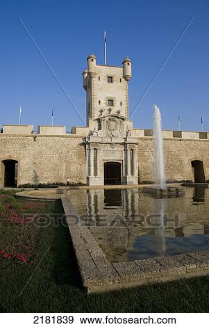 Stock Photo - Puertas De Tierra, Cadiz, Andalucia, Spain. Fotosearch