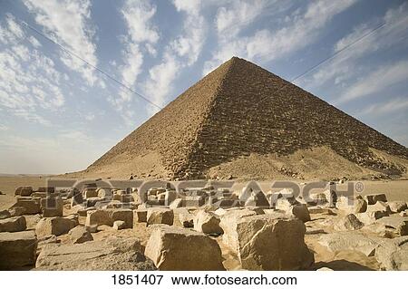 Stock Photo - Pyramid In The Desert. Fotosearch