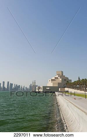Stock Image - Qatar, Museum of Islamic Art; Doha. Fotosearch