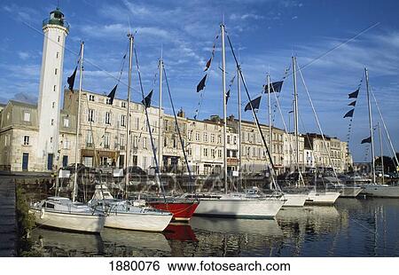 Stock Photograph - Quai Valin And Moorings. Fotosearch