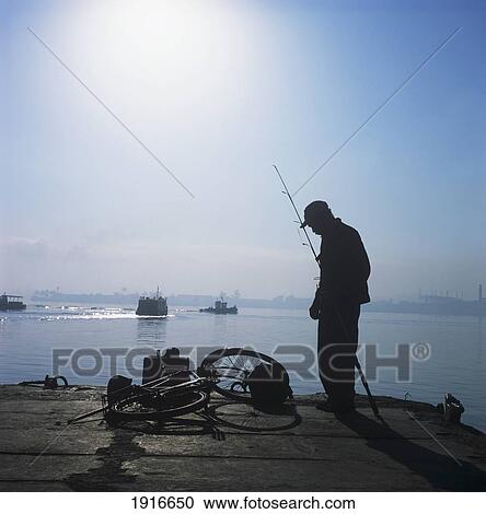 Quay Fisherman View Large Photo Image Stock Image - Quay Fisherman. Fotosearch
