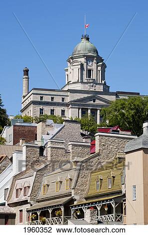 Quebec City Lower Town And Canada Post Building; Quebec City, Quebec, Canada View Large Photo Image Stock Image - Quebec City Lower Town And Canada Post Building; Quebec City, Quebec, Canada. Fotosearch