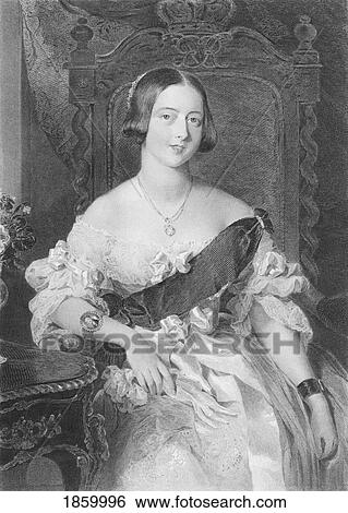 Queen Victoria, 1819-1901 Princess Alexandrina Victoria Of Saxe-Coburg, Queen Of Great Britain And Ireland And Empress Of India. Engraved By E. Stodart. From The Book The Queens Of England, Volume Ii By Sydney Wilmot. Published London Circa. 1890. View Large Photo Image Stock Photograph - Queen Victoria, 1819-1901 Princess Alexandrina Victoria Of Saxe-Coburg, Queen Of Great Britain And Ireland And Empress Of India. Engraved By E. Stodart. From The Book The Queens Of England, Volume Ii By Sydney Wilmot. Published London Circa. 1890.. Fotosearch