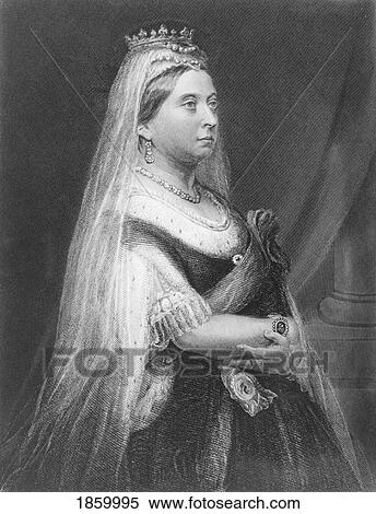 Queen Victoria, 1819-1901 Princess Alexandrina Victoria Of Saxe-Coburg, Queen Of Great Britain And Ireland And Empress Of India. Engraved By E. Stodart. From The Book The Queens Of England, Volume Ii By Sydney Wilmot. Published London Circa. 1890. View Large Photo Image Stock Photography - Queen Victoria, 1819-1901 Princess Alexandrina Victoria Of Saxe-Coburg, Queen Of Great Britain And Ireland And Empress Of India. Engraved By E. Stodart. From The Book The Queens Of England, Volume Ii By Sydney Wilmot. Published London Circa. 1890.. Fotosearch