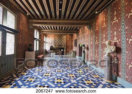 Stock Photo - Queen's Gallery Chateau De Blois, Blois, France. Fotosearch