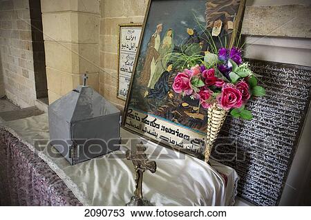 Stock Image - Rabban Hormizd Monastery - An Important Monastery Of The Chaldean Church, Near The Village Of Alqosh (Alkosh), Iraqi Kurdistan, Iraq. Fotosearch