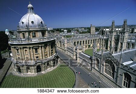 Radcliffe Camera And All Saints College, High Angle View View Large Photo Image Stock Photo - Radcliffe Camera And All Saints College, High Angle View. Fotosearch