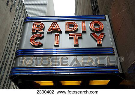 Radio City Music Hall, Famous Entertainment Venue Located In Rockefeller Center, Midtown Manhattan, New York, Usa View Large Photo Image Stock Image - Radio City Music Hall, Famous Entertainment Venue Located In Rockefeller Center, Midtown Manhattan, New York, Usa. Fotosearch