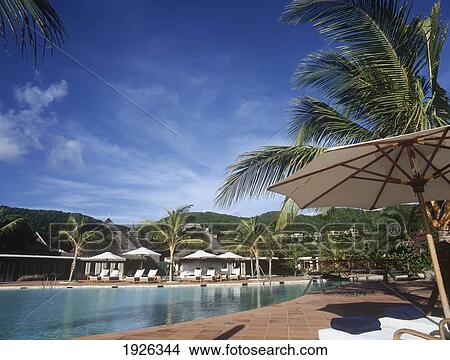 Picture - Raffles Resort. Fotosearch