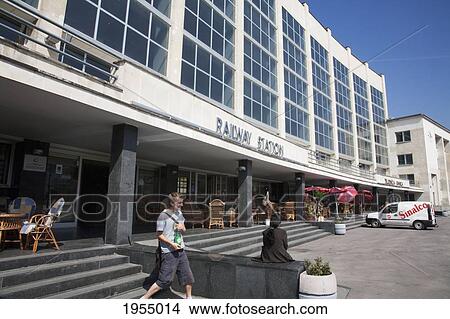 Picture - Railway Station, Sarajevo, Bosnia and Herzegovina. Fotosearch