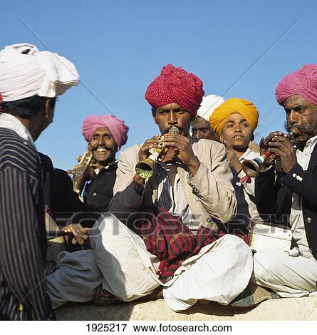 Rajput Band Playing View Large Photo Image Stock Photo - Rajput Band Playing. Fotosearch