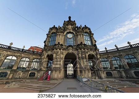 Rampart Pavilion of the Zwinger Palace, Dresden, Saxony, Germany View Large Photo Image Stock Photo - Rampart Pavilion of the Zwinger Palace, Dresden, Saxony, Germany. Fotosearch