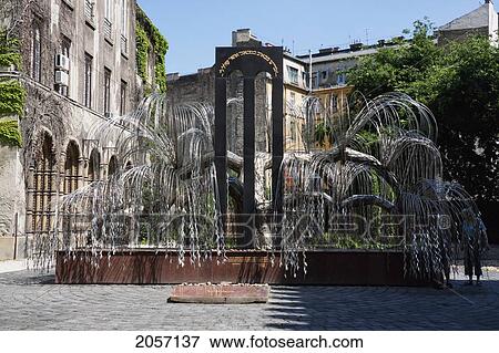 Stock Photo - Raoul Wallenberg Holocaust Memorial Park, Budapest, Hungary. Fotosearch