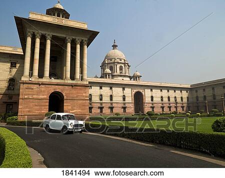Rashtrapati Bhavan Presidential Palace; Delhi, India View Large Photo Image Picture - Rashtrapati Bhavan Presidential Palace; Delhi, India. Fotosearch