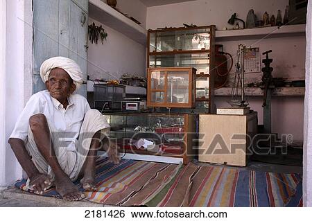 Stock Photograph - Rawla Narlai Village Rajasthan India. Fotosearch