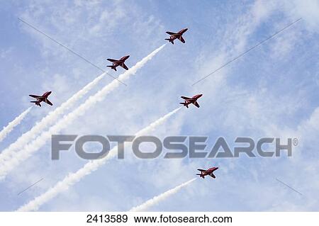 Red Arrows display team; Sunderland, Tyne and Wear, England View Large Photo Image Stock Photo - Red Arrows display team; Sunderland, Tyne and Wear, England. Fotosearch