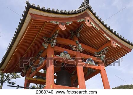 Red Bell And Shrine; Kyoto, Japan View Large Photo Image Stock Image - Red Bell And Shrine; Kyoto, Japan. Fotosearch