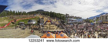 Red Bull Joyride mountain biking competition fuses elements of slopestyle, dirt jump and North Shore; Whistler, British Columbia, Canada View Large Photo Image Stock Image - Red Bull Joyride mountain biking competition fuses elements of slopestyle, dirt jump and North Shore; Whistler, British Columbia, Canada. Fotosearch