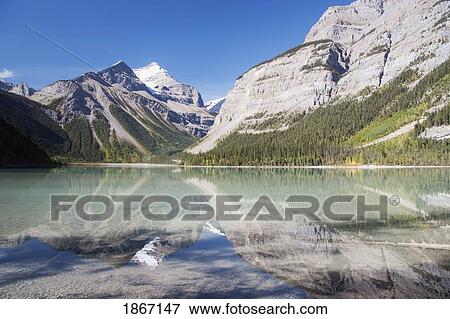 Reflection Of A Mountain In A Lake View Large Photo Image Stock Photo - Reflection Of A Mountain In A Lake. Fotosearch