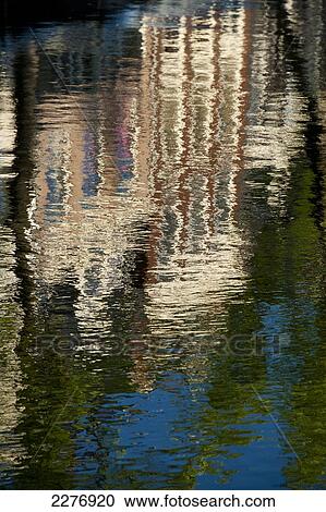 Reflection of traditional gabled houses in canal; Amsterdam, Holland View Large Photo Image Stock Image - Reflection of traditional gabled houses in canal; Amsterdam, Holland. Fotosearch