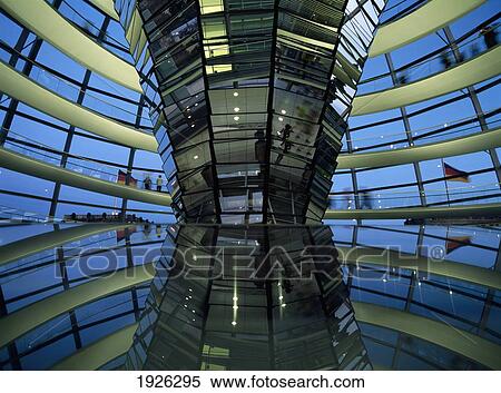 Reichstag Dome Interior At Dusk View Large Photo Image Stock Photography - Reichstag Dome Interior At Dusk. Fotosearch
