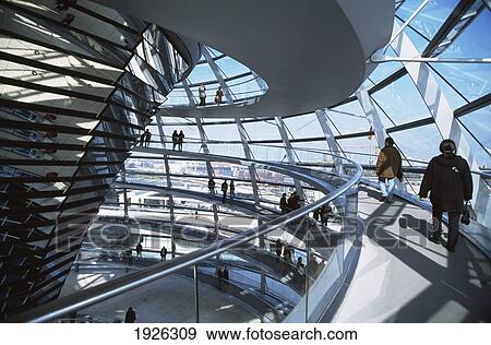 Stock Photo - Reichstag Dome, Norman Foster Design. Fotosearch