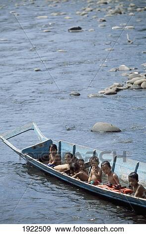 Stock Photo - Rejang River, A Kapit. Fotosearch