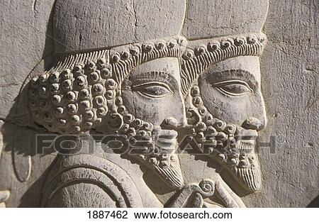 Relief On Apadana Staircase, Close Up View Large Photo Image Stock Image - Relief On Apadana Staircase, Close Up. Fotosearch