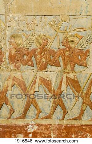 Stock Photograph - Relief Paintings On Wall. Fotosearch