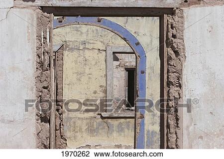 Remains Of The Workers' Quarters Of The Office Chacabuco, Chile, Antofagasta View Large Photo Image Stock Image - Remains Of The Workers' Quarters Of The Office Chacabuco, Chile, Antofagasta. Fotosearch