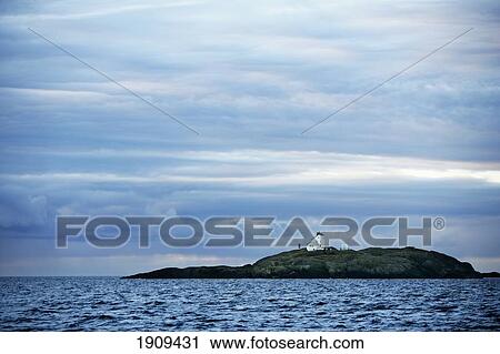 Remote Island And House, Norway View Large Photo Image Stock Image - Remote Island And House, Norway. Fotosearch