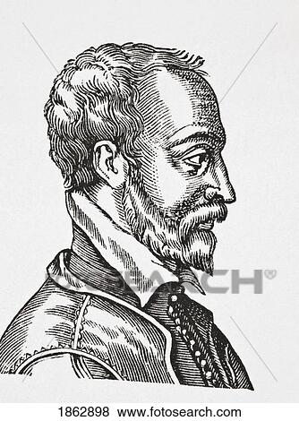 Stock Photo - Remy Belleau 1528 - 1577. French Renaissance Poet. From Science And Literature In The Middle Ages By Paul Lacroix Published London 1878. Fotosearch