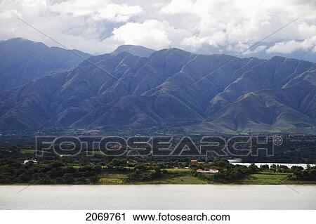Stock Image - Represa De San Jacinto Dam, Tarija, Bolivia. Fotosearch