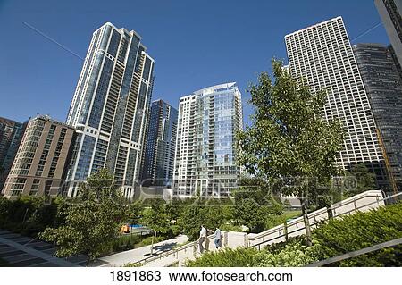 Residential Buildings With Park View Large Photo Image Stock Image - Residential Buildings With Park. Fotosearch