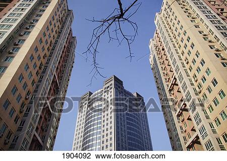 Residential High Rises In Beijing, China View Large Photo Image Stock Image - Residential High Rises In Beijing, China. Fotosearch