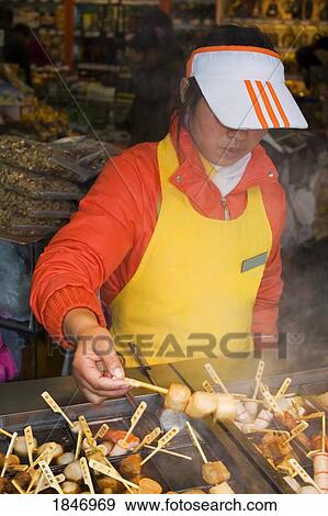 Restaurant Cook; Shanghai, China View Large Photo Image Stock Photo - Restaurant Cook; Shanghai, China. Fotosearch