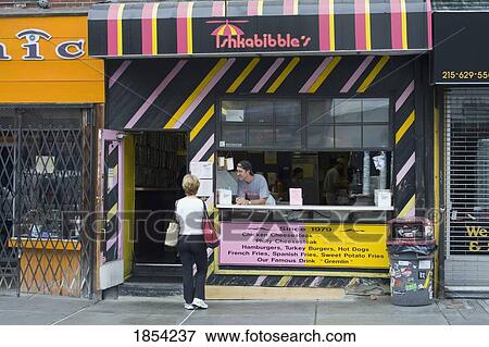Restaurant On South Street, Philadelphia, Pennsylvania, Usa View Large Photo Image Stock Photo - Restaurant On South Street, Philadelphia, Pennsylvania, Usa. Fotosearch