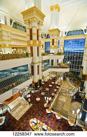 Stock Photo - Restaurants at the Empire Hotel and Country Club; Bandar Seri Begawan, Brunei. Fotosearch