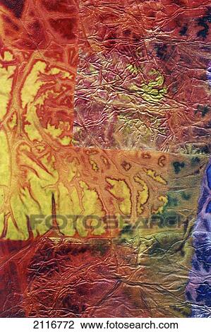 Stock Image - Rhapsody of Colors 55, Abstract art (Mixed Media).. Fotosearch