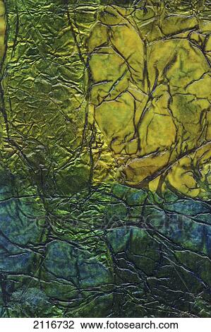 Stock Image - Rhapsody of Colors 72, Abstract art (Mixed Media).. Fotosearch