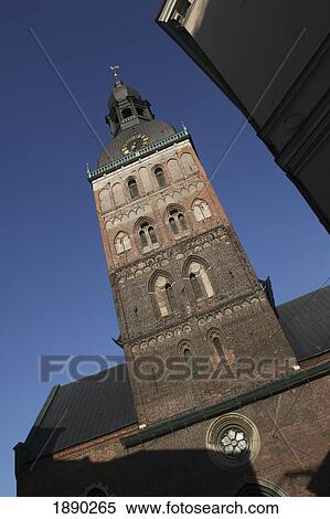 Stock Photography - Riga Cathedral Near Old Town. Fotosearch