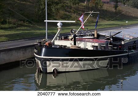 Riverboat On The Main-Danube Canal, Bavaria, Germany View Large Photo Image Stock Photo - Riverboat On The Main-Danube Canal, Bavaria, Germany. Fotosearch