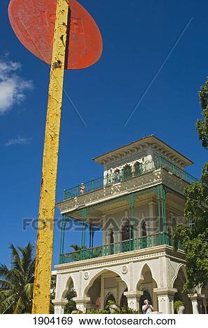 Road Sign In Front Of Palacio De Valle On Punta Gorda, Cienfuegos, Cuba View Large Photo Image Stock Photo - Road Sign In Front Of Palacio De Valle On Punta Gorda, Cienfuegos, Cuba. Fotosearch