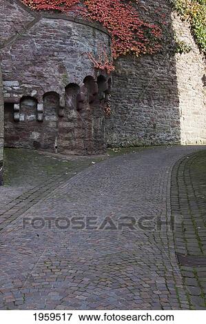 Road To The Wertheim Castle, Wertheim Am Main, Baden-Wurttemberg, Germany View Large Photo Image Stock Photo - Road To The Wertheim Castle, Wertheim Am Main, Baden-Wurttemberg, Germany. Fotosearch