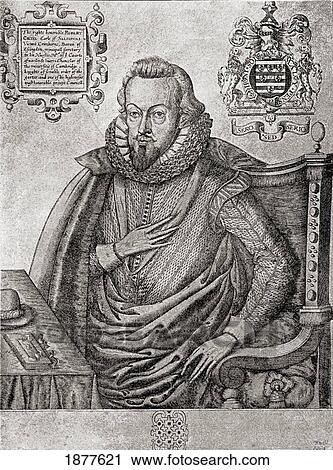 Robert Cecil, 1St Earl Of Salisbury 1563 To 1612. English Statesman, Spymaster And Minister To Elizabeth I Of England And James I Of England. From The Book Short History Of The English People By J. R. Green Published London 1893. View Large Photo Image Stock Image - Robert Cecil, 1St Earl Of Salisbury 1563 To 1612. English Statesman, Spymaster And Minister To Elizabeth I Of England And James I Of England. From The Book Short History Of The English People By J. R. Green Published London 1893.. Fotosearch
